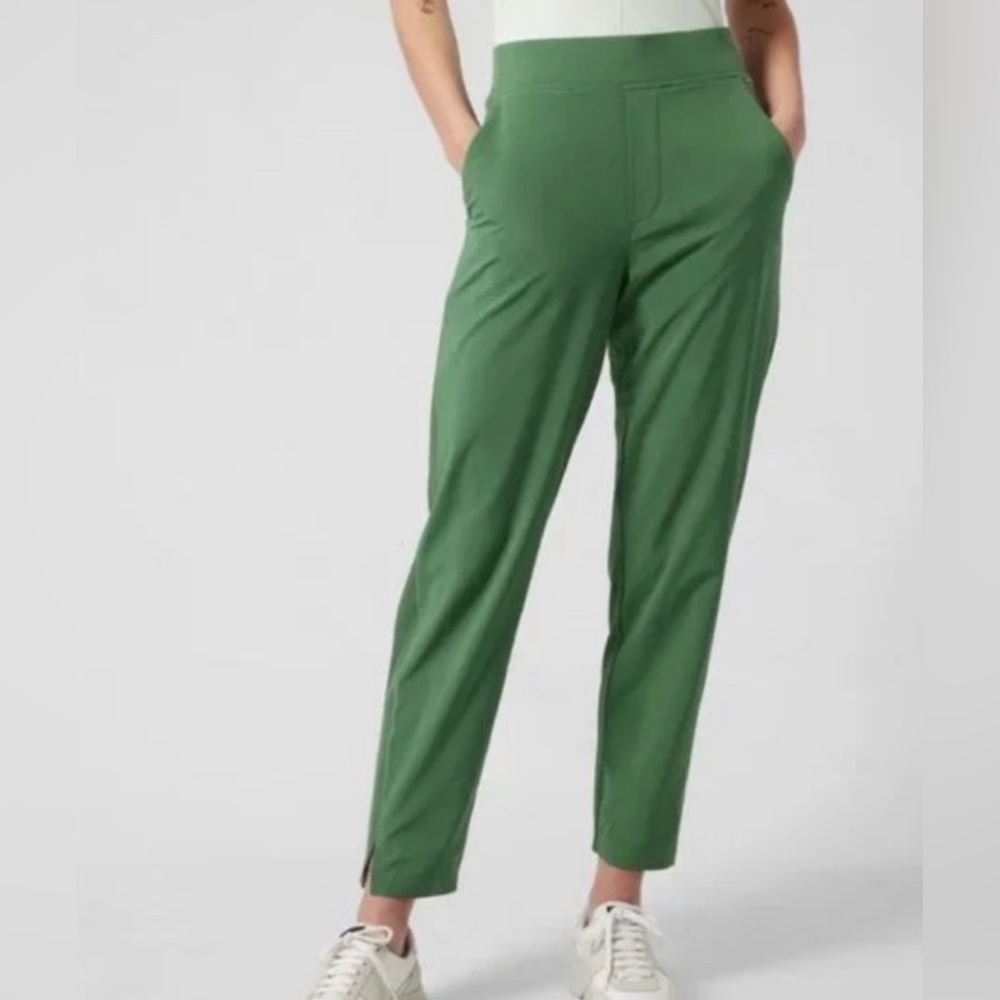 Athleta Brooklyn Ankle Pant Vineyard Green, Size 4